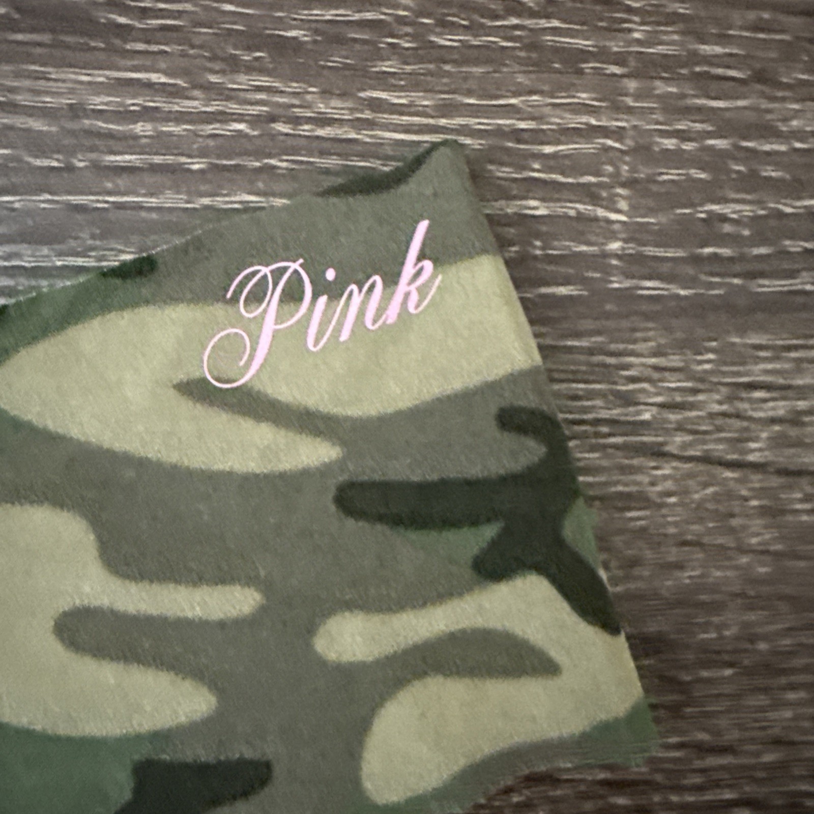 Pink, No Victoria’s Secret Small Camo No-Show Thong Panties
