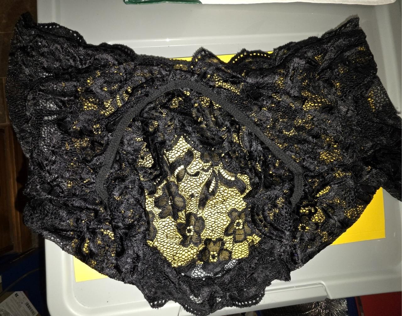 Full Figure Panties Black Size 2XL Free Post in Australia