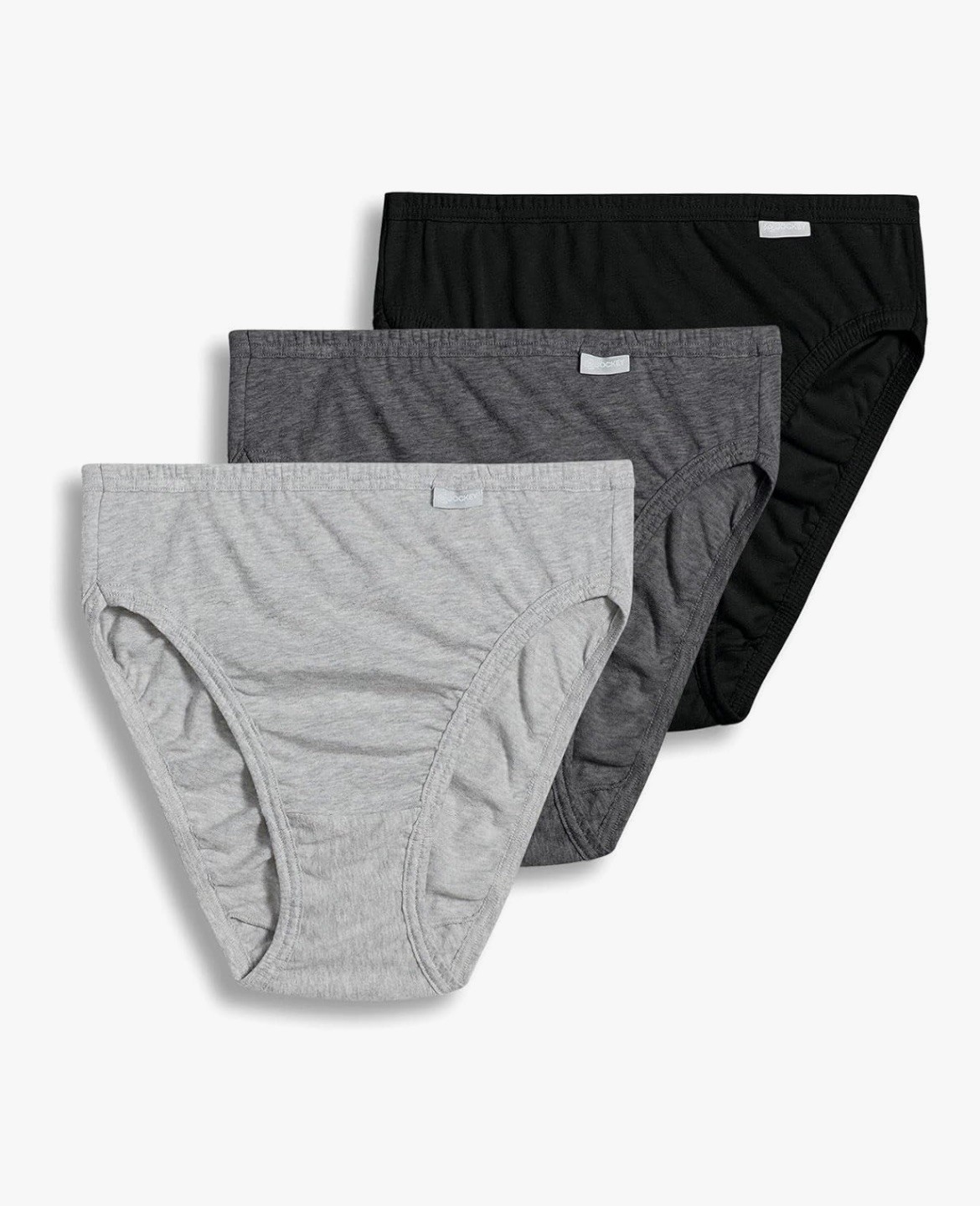 Jockey Multi Elance Cotton French Cut 3-Pack Panties Size 7