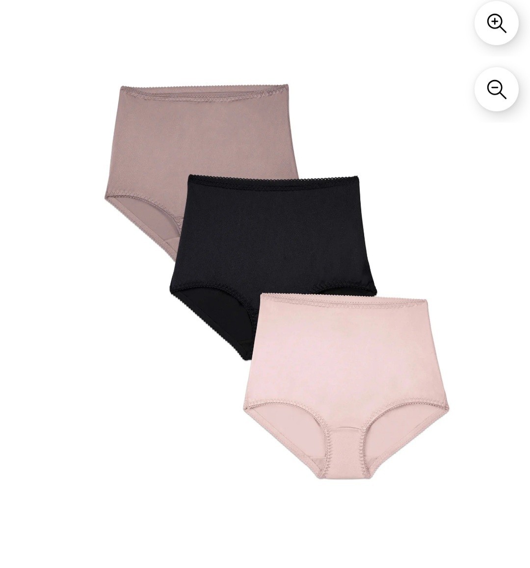 Vanity Fair Radiant Collection Women’s Panties Briefs Underwear 3-Pack Multiple