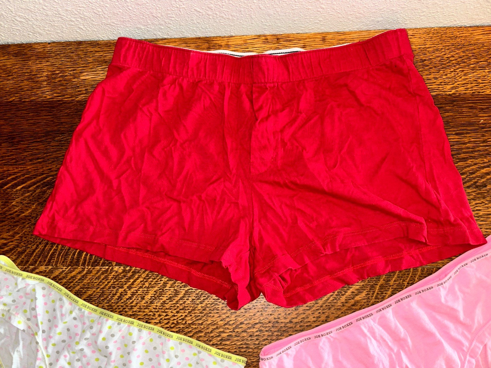 Y2K Joe Boxer Hipster Panties and Smiley Face Lounge Shorts Women’s 6 / M