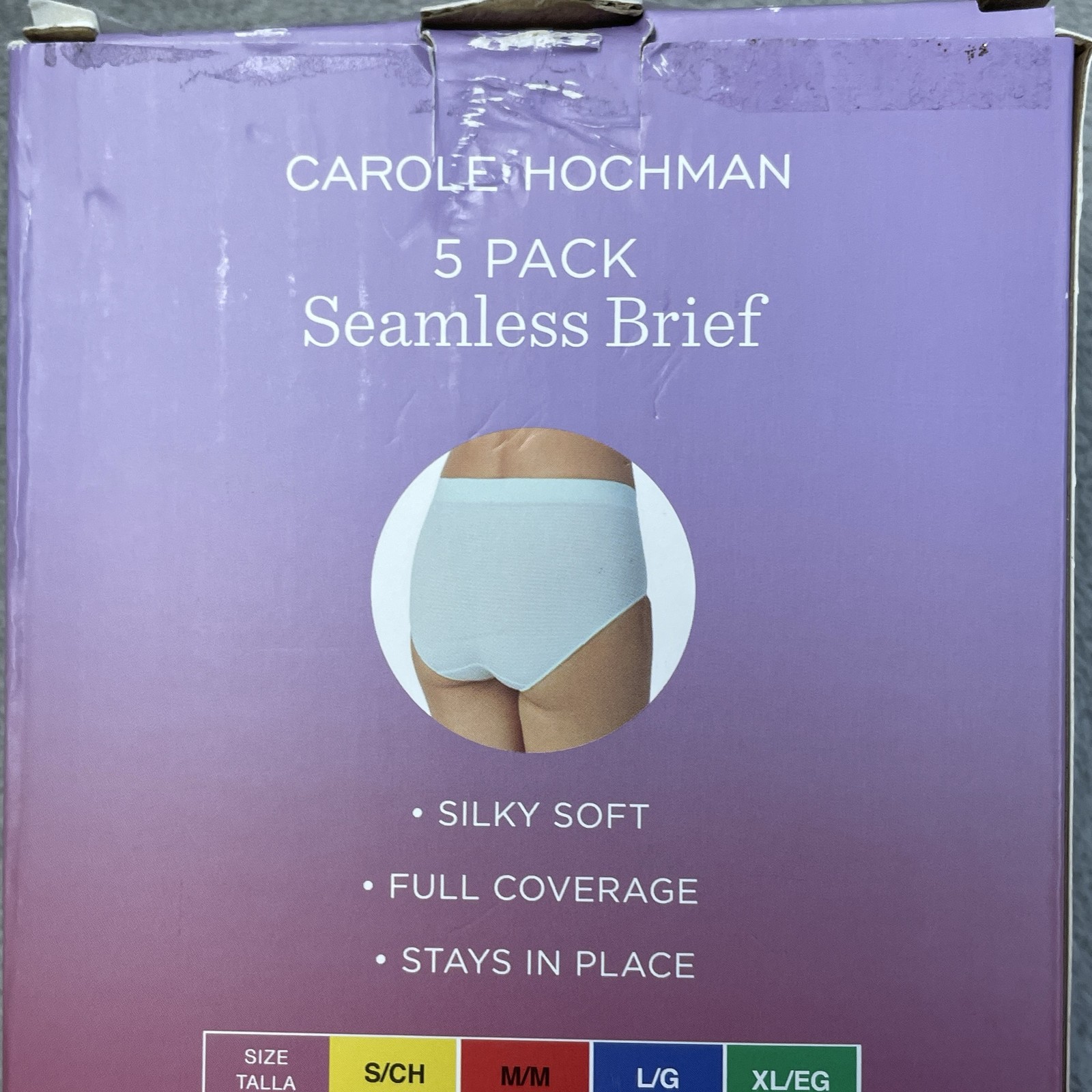 Carole Hochman Women’s XL Brief Panties Multicolor NWT e1261