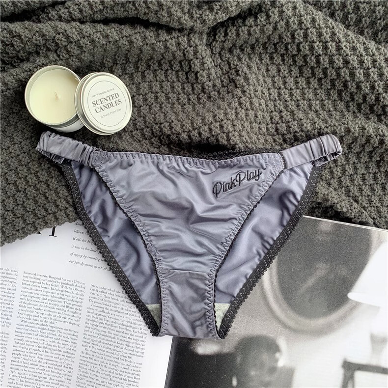 5 Pack Lot Sexy Women’s Silky Satin Panties Briefs Bikinis Underwear Lingeries