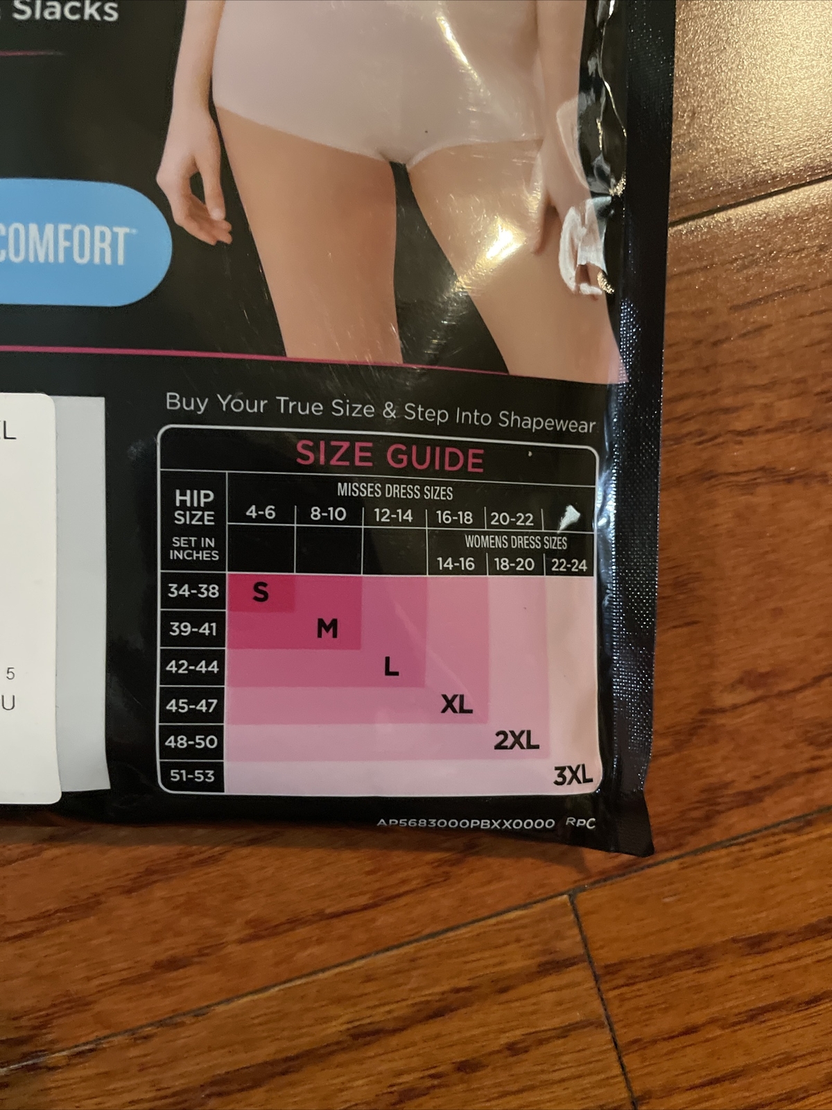 NWT Womens Maidenform Flexees Black Boyshort Slip Panty Size XLarge