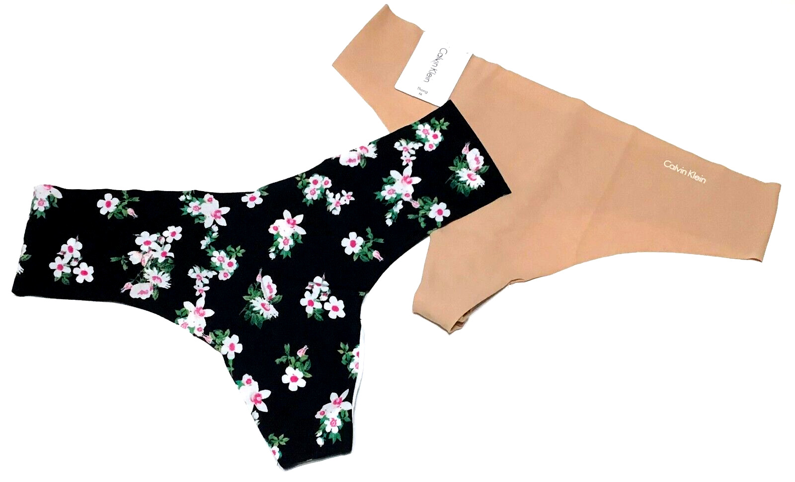 medium – NWT Victoria’s Secret & Calvin Klein thong panties $27.50 tags (c315)