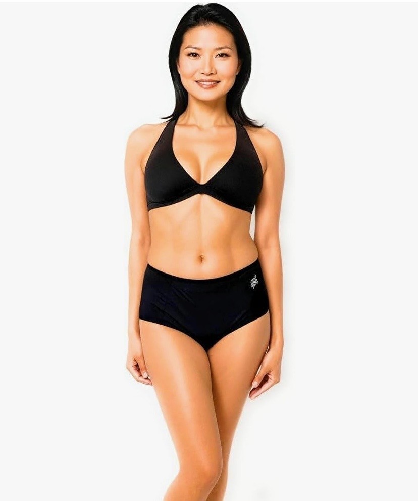 GOLDYN POPPY PERIOD UNDERWEAR, 3 PACK, BLACK, NEW, MID-RISE HIPSTER, HIGH ABSORB