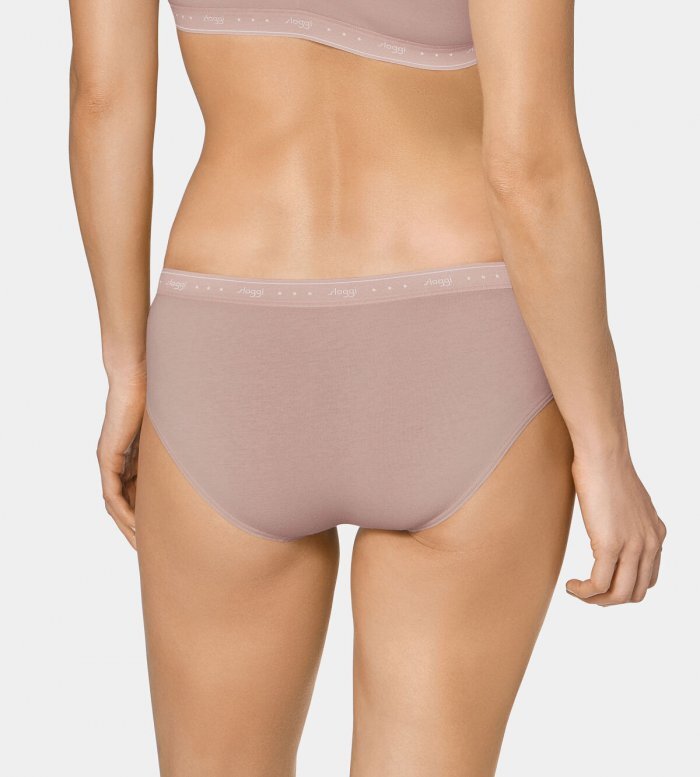 Sloggi 24/7 100 Hipster Briefs 2 Pack Cotton Elastane Knickers 10198287