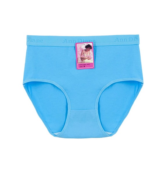 Women’s 12 Pack Classic Solid Cotton Soft Stretch Colorful Classic Briefs