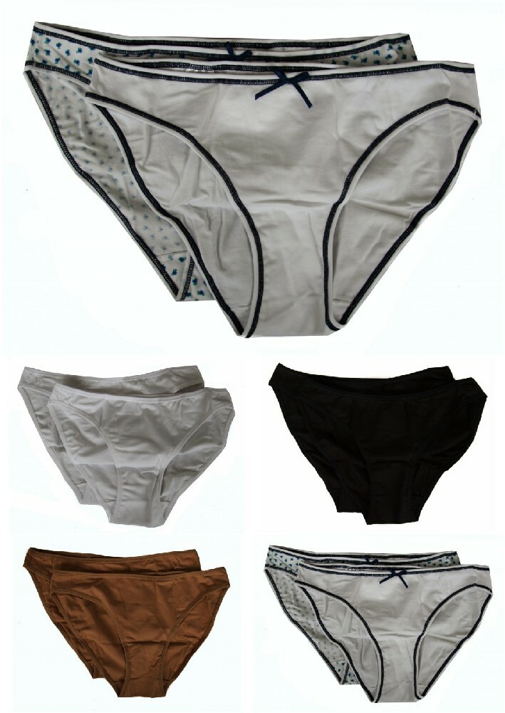 2 Pack Women Low Waist Smooth Trim Bipack SPIDER Briefs Item 07455M P