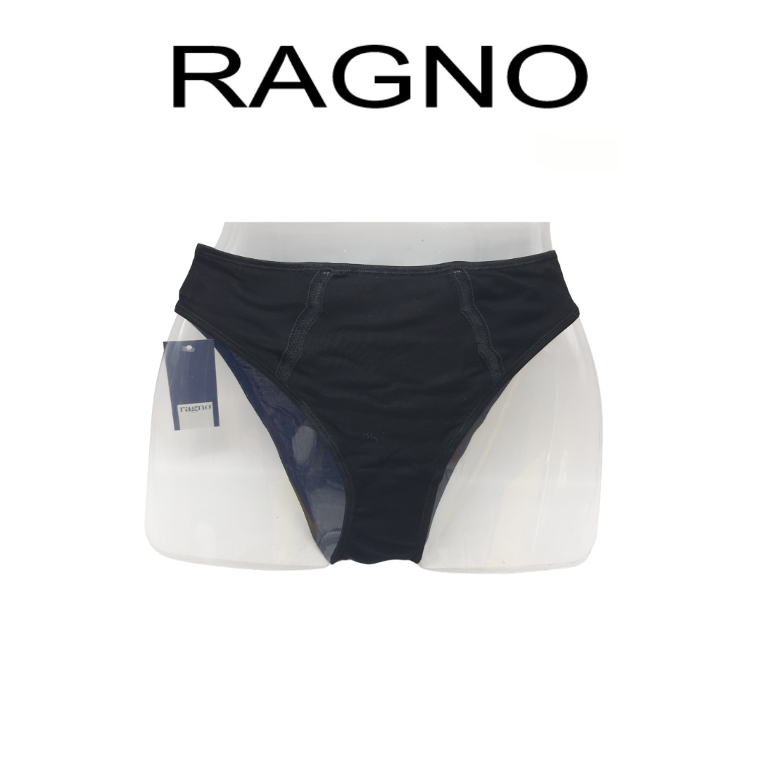 Women’s Briefs, Black/White Cotton, Women’s Collection 7401R Spider