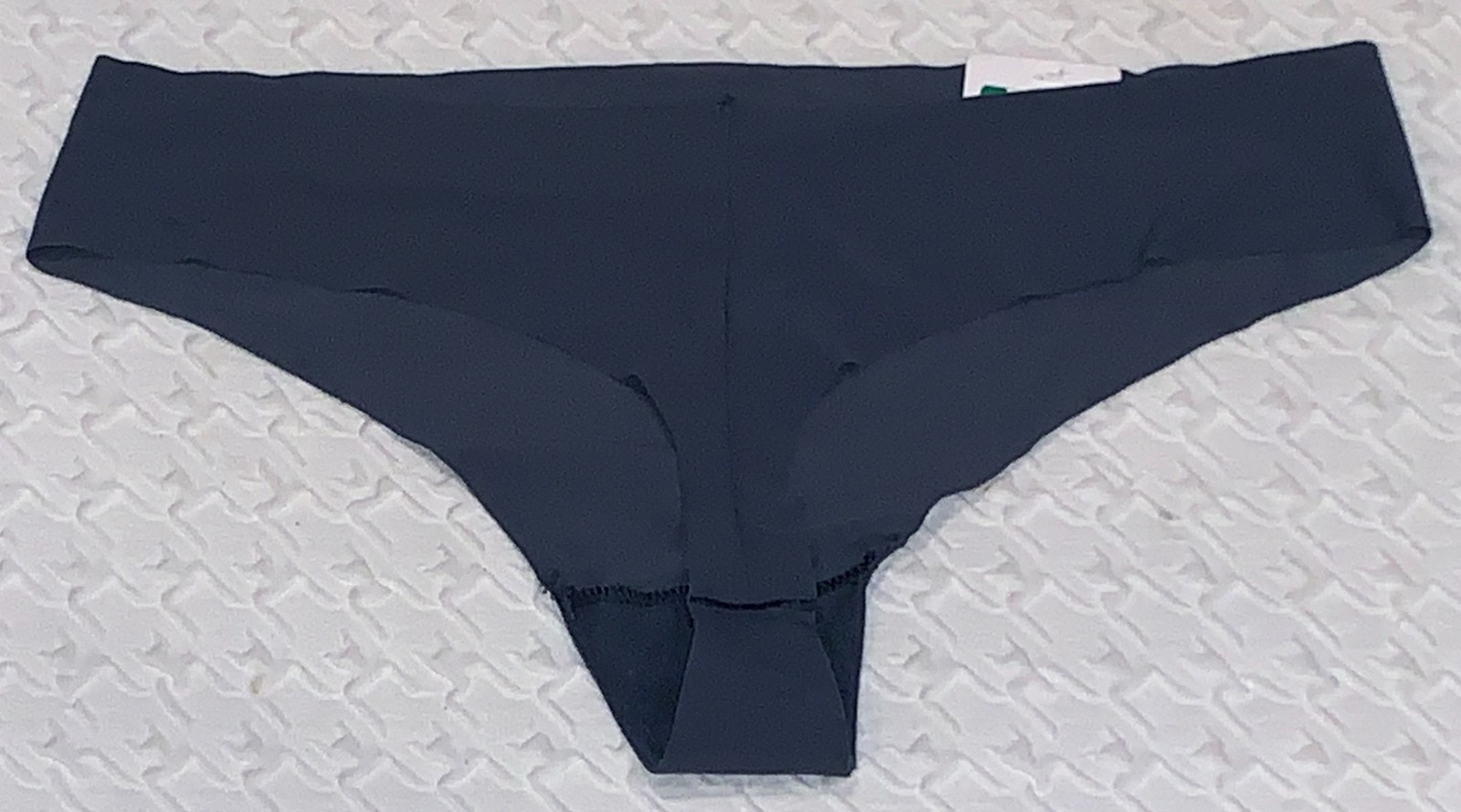 CALVIN KLEIN Invisibles Speakeasy Blue Edge Thong Panty Underwear Womens Sz L 7