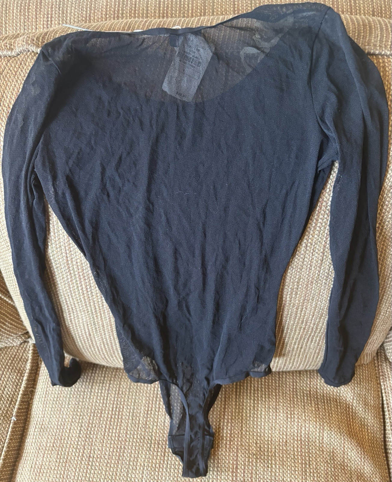 COSABELLA Soire LS Thong Teddy (Small, Black)- NEW w/ Tags