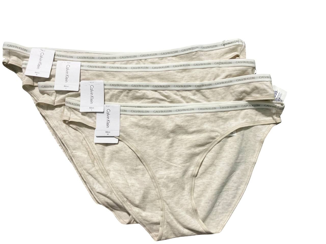 Calvin Klein Women’s CK Cotton Bikini Logo Underwear M L XL New