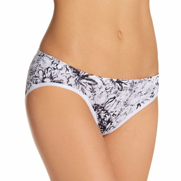 Barely There by Maidenform Invisible Look Marker Floral Print Bikini Size 6/M