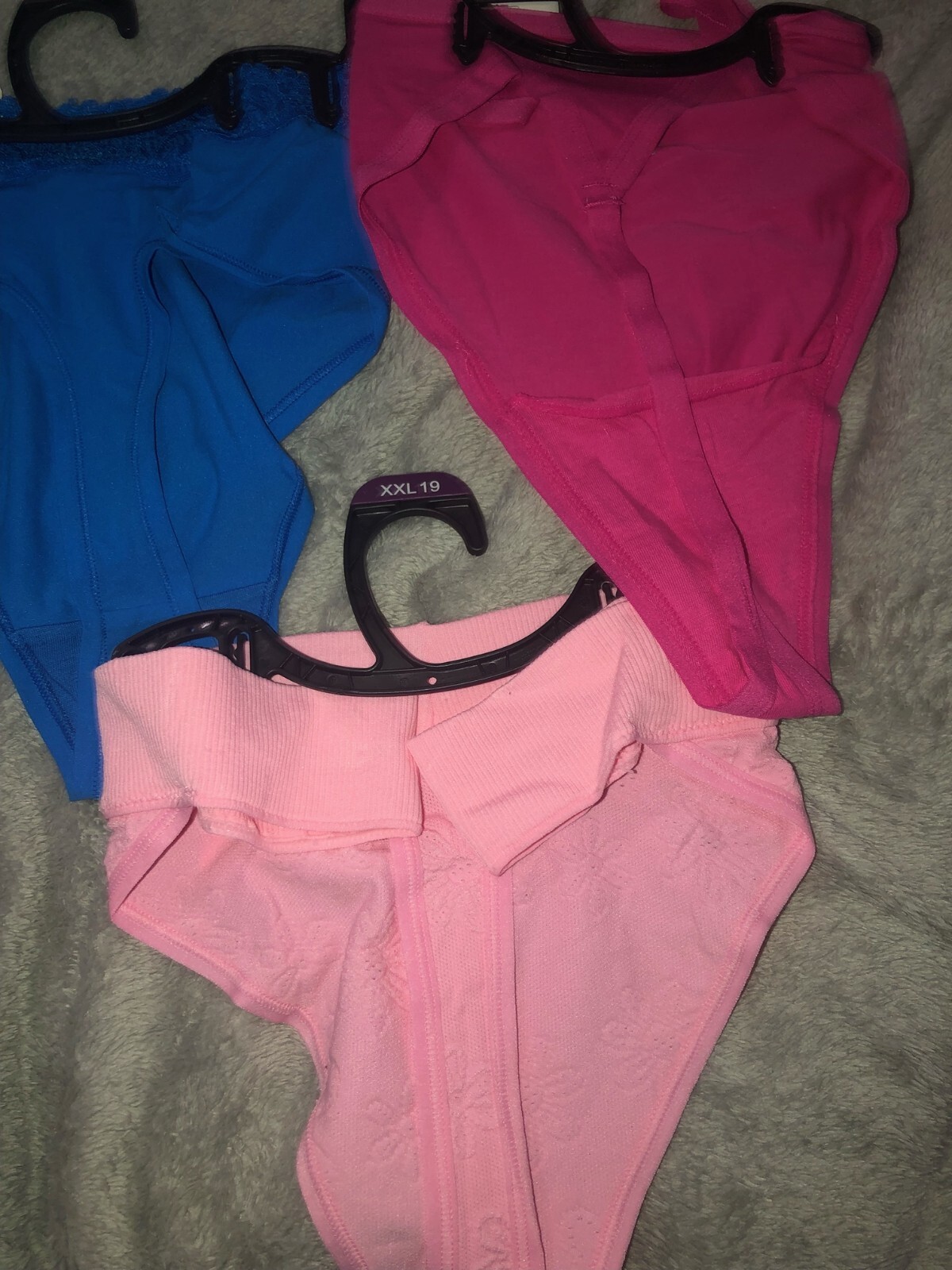 *NWTWomen’s Lot of (3) G-STRING PANTIES sz. 19 XXL NOBO