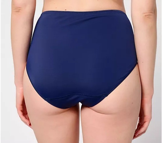 Breezies Luxe Lace Two Tone Hipster Brief Black 2 PACK 3X A632187 NEW