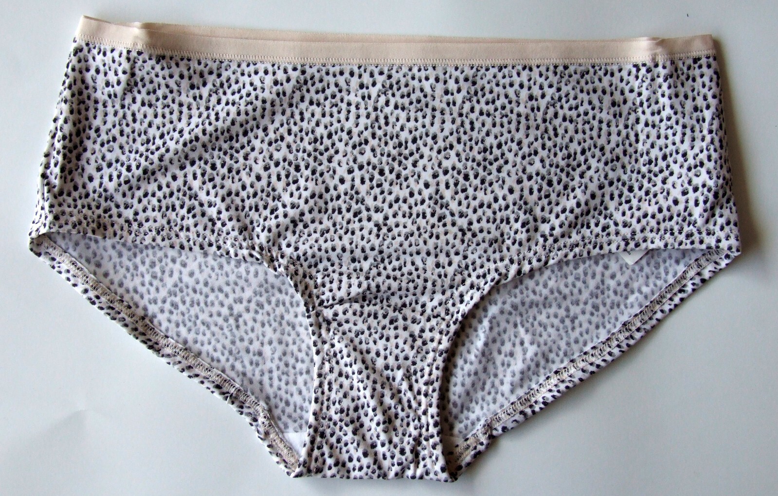 EX Chainstore joblot 5 pairs sze 8 boyshort knickers panties animal print White