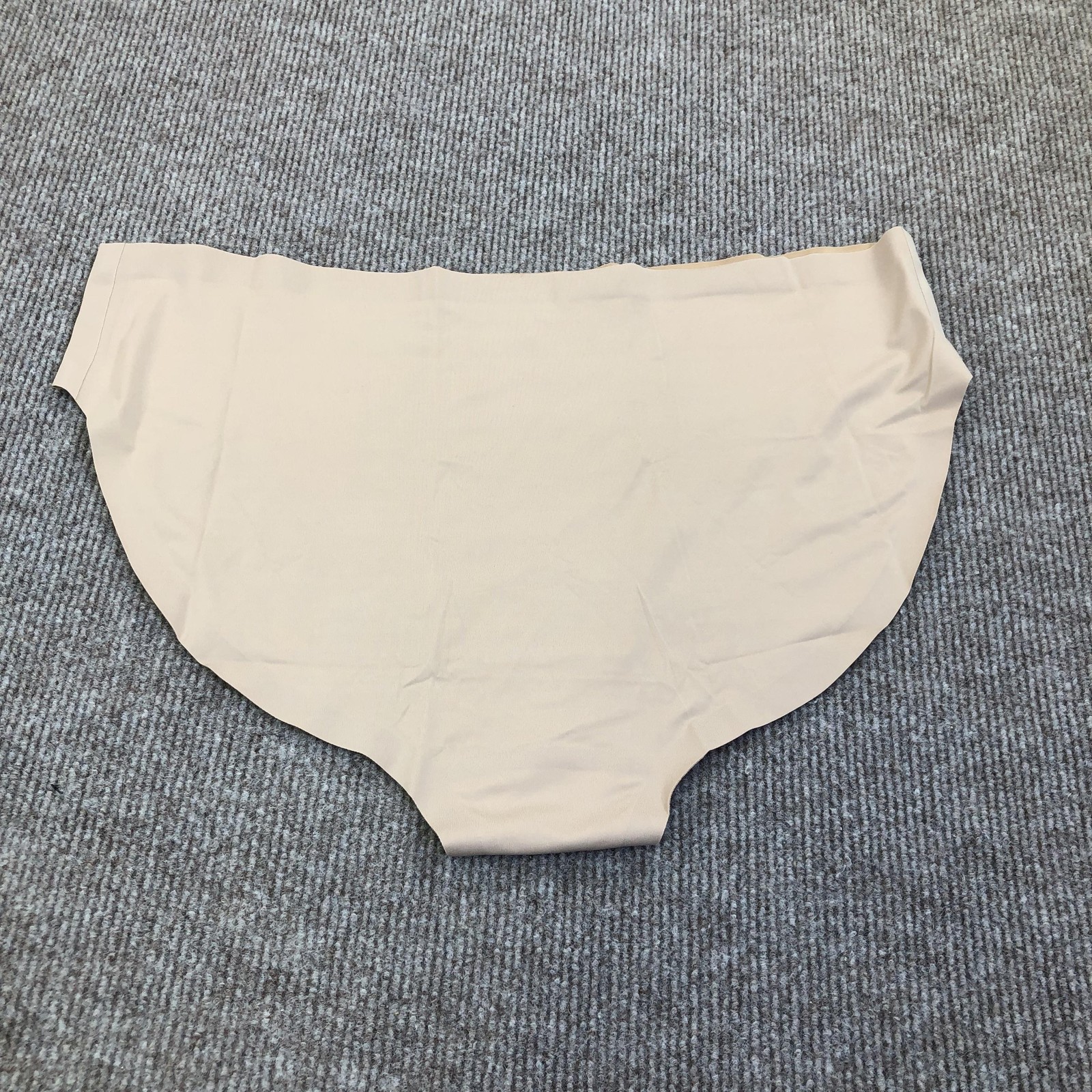 Underwear Womens L Beige Seamless Brief Panties Microfiber Smooth Stretch