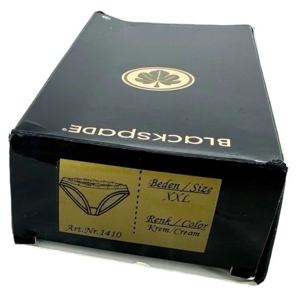 Blackspade | NIB XXL Cream Panties