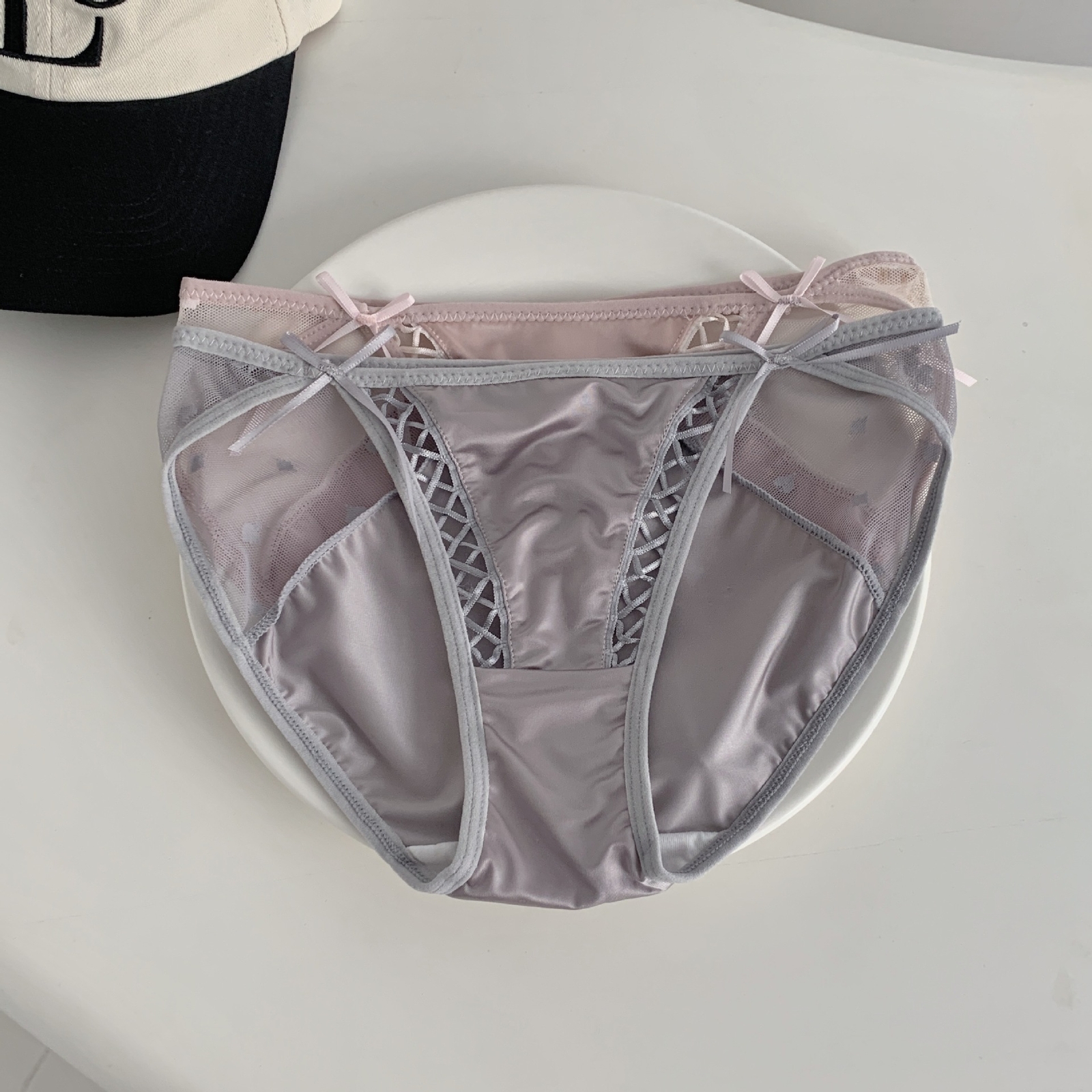 1-5 Pack Lot Womens Satin Lace Panties Underwear Thong G String Lingerie Briefs
