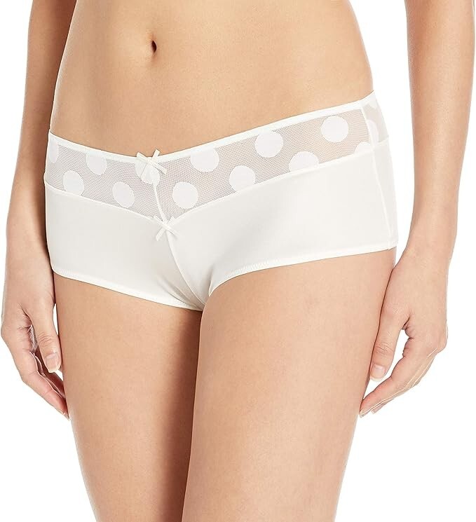 Maidenform Women’s Sexy Must Have Cheeky Hipster, Ivory/Pearl Size:5