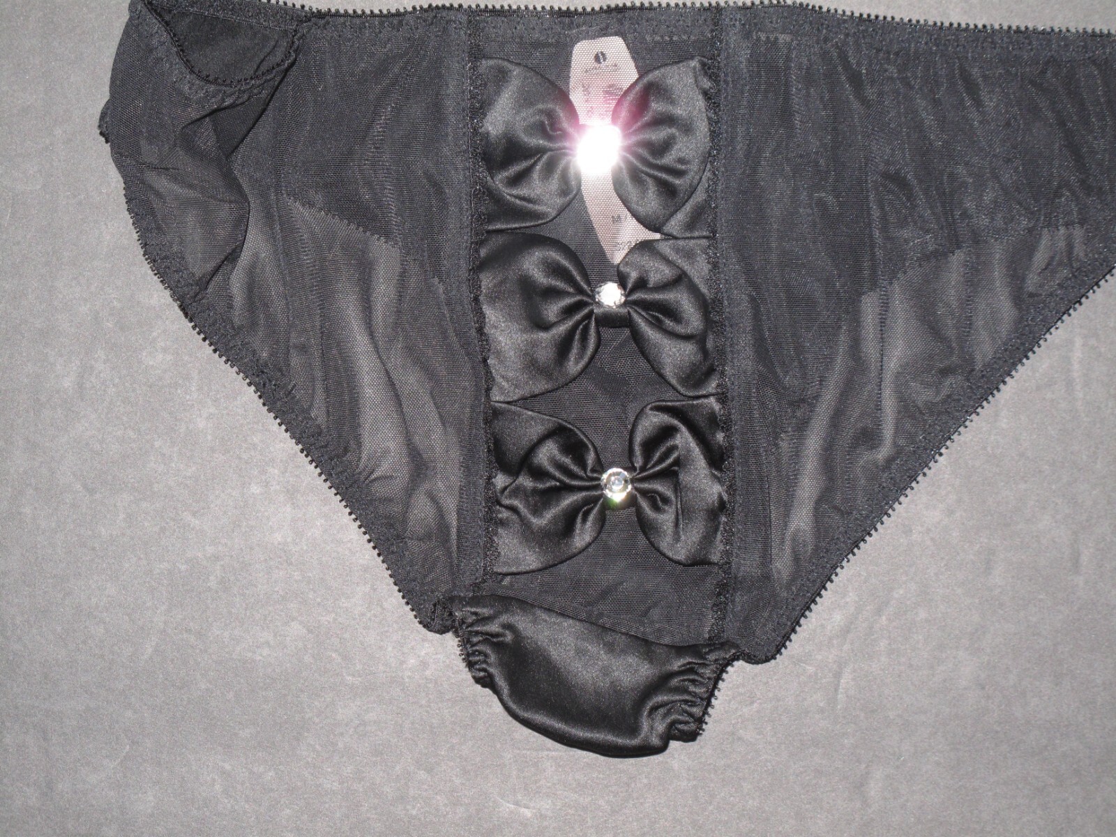 VICTORIA’S SECRET SATIN FEATHERS & EMBELLISHED PANTIES RARE
