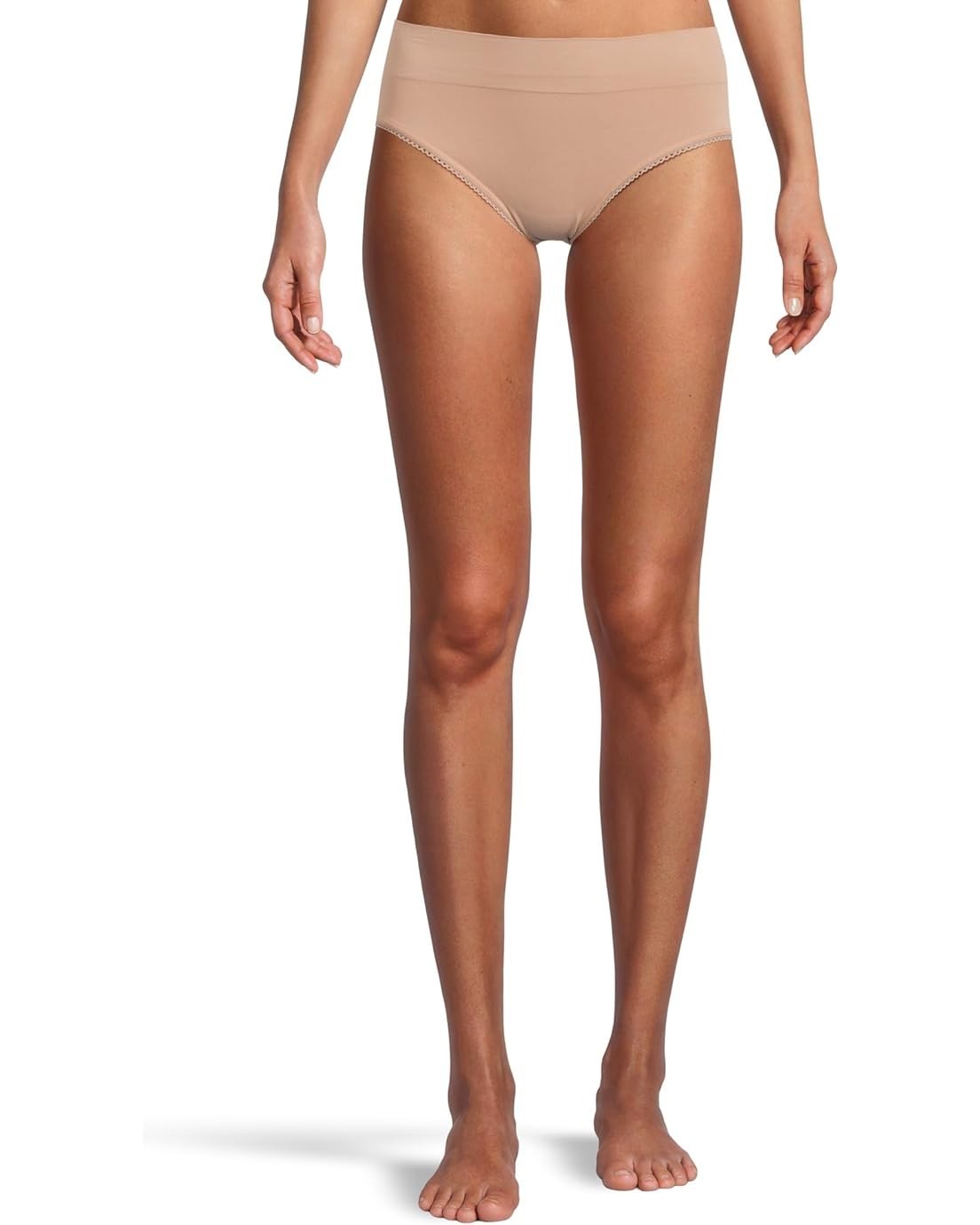 Wacoal Feeling Flexible Hi Cut Panty Women’s L Roebuck Stretch Underwear DDR2265
