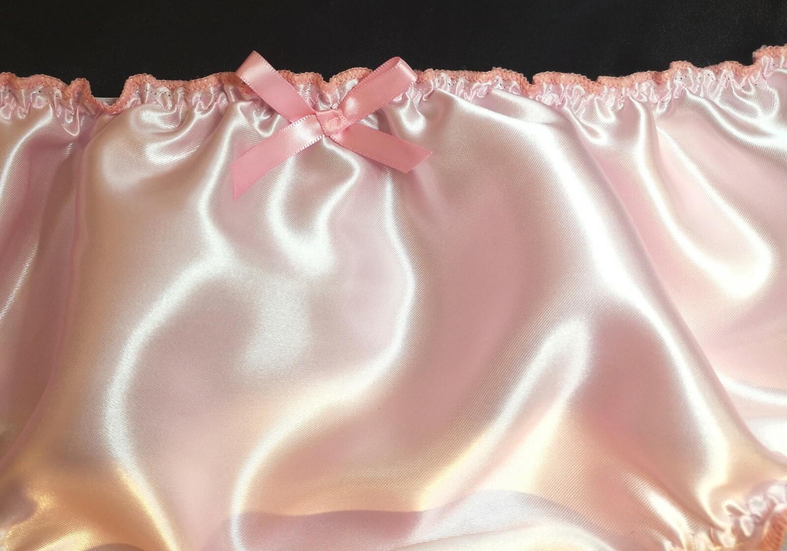🌸MADE TO ORDER* “SATIN SISSY” CROTCHLESS Knickers any size&colour 🌸