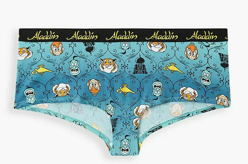 Torrid DISNEY Aladdin sidekicks cotton boy short panty NWT 2x 3x plus