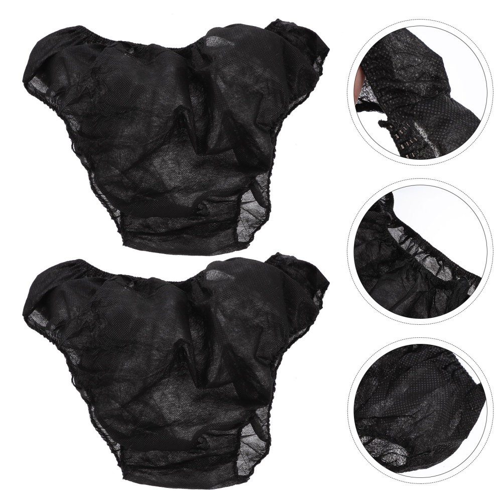 10Pcs Disposable Briefs Women Briefs Non-Woven Fabric Underwear for Travel Spa