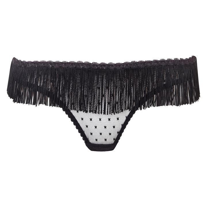 Rare Agent Provocateur Tabbie Black Brief Size AP3 / UK10 Brand New with Tags