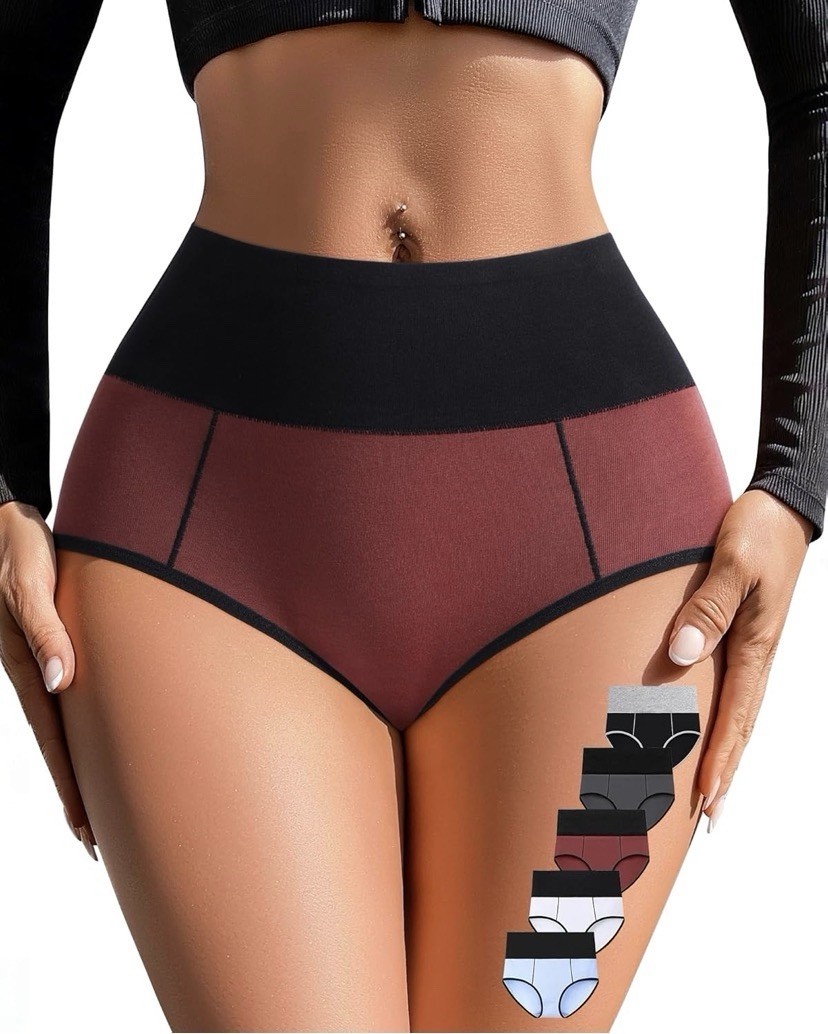 Tummy Control Cotton Underwear High Waisted 5-pack Size L❗️Damage Box