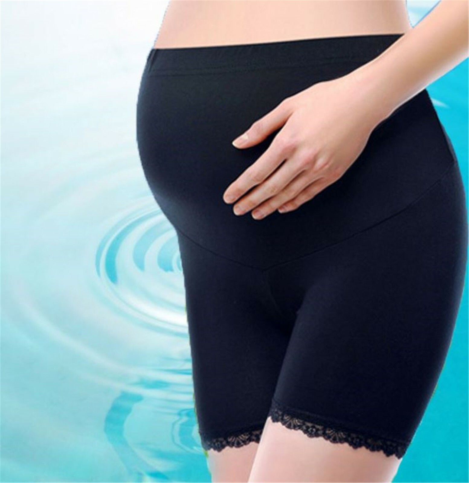 Women Maternity Pregnant Short Skirt Undie Safety Pants Panties Underwear shorts