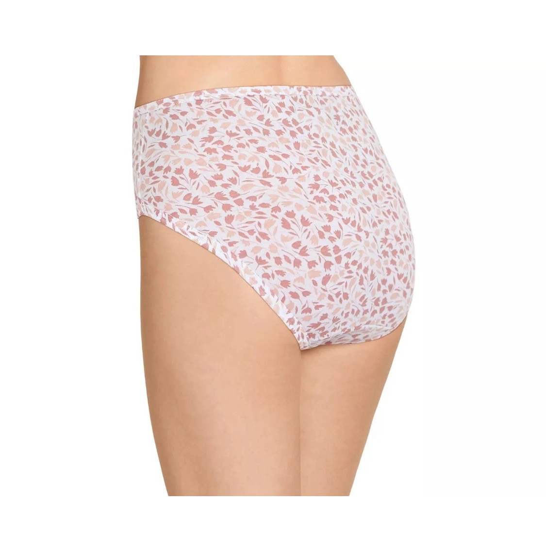 Jockey 3-Pack Elance Hipster Comfort 100% Cotton 1488 5/S Prim Floral NIP