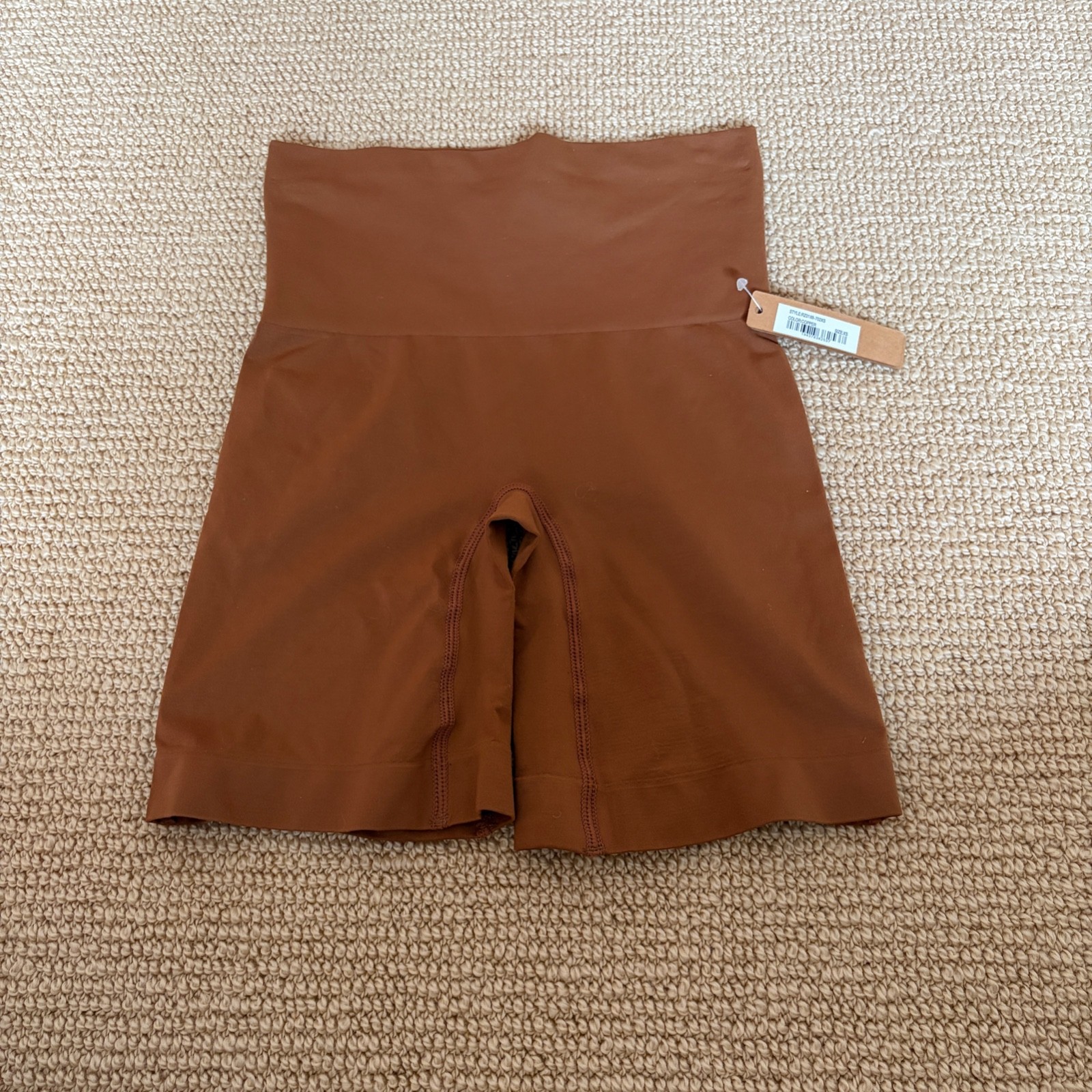Skims Copper Core Control Mid Thigh Shorts Shapewear, Size XS NWT