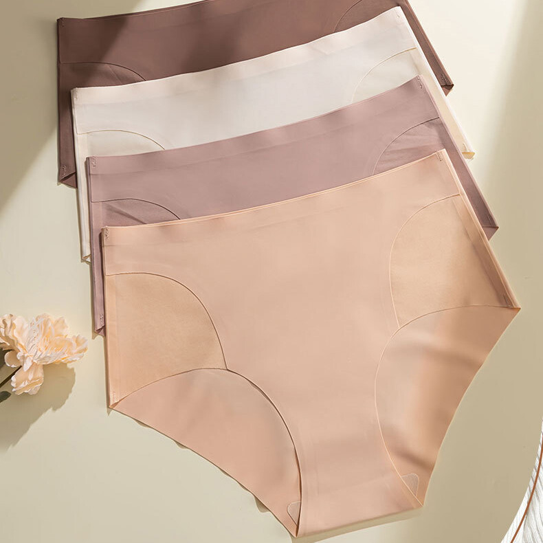 5 Pack Lot Sexy Womens Seamless Panties Briefs Sheer Bikinis Underwear Lingerie