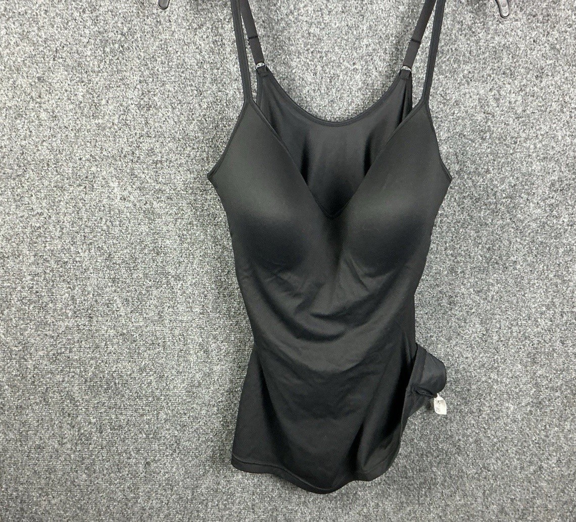 Maidenform women’s size 2X bodywear black Cami Tank Top Adjustable Straps