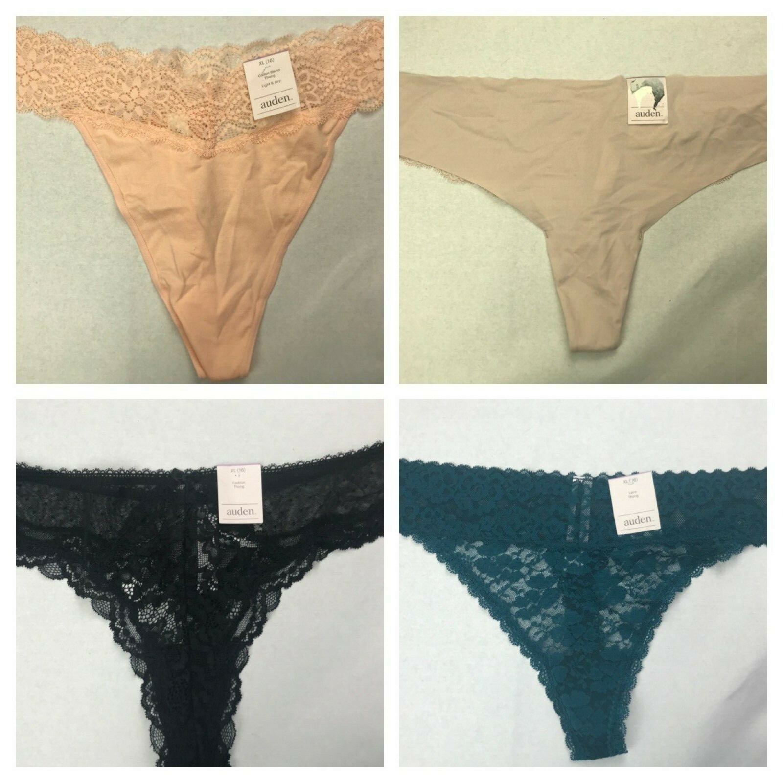 Women’s Lot Various Colors and Styles of Underwear – XL – NWT – C341