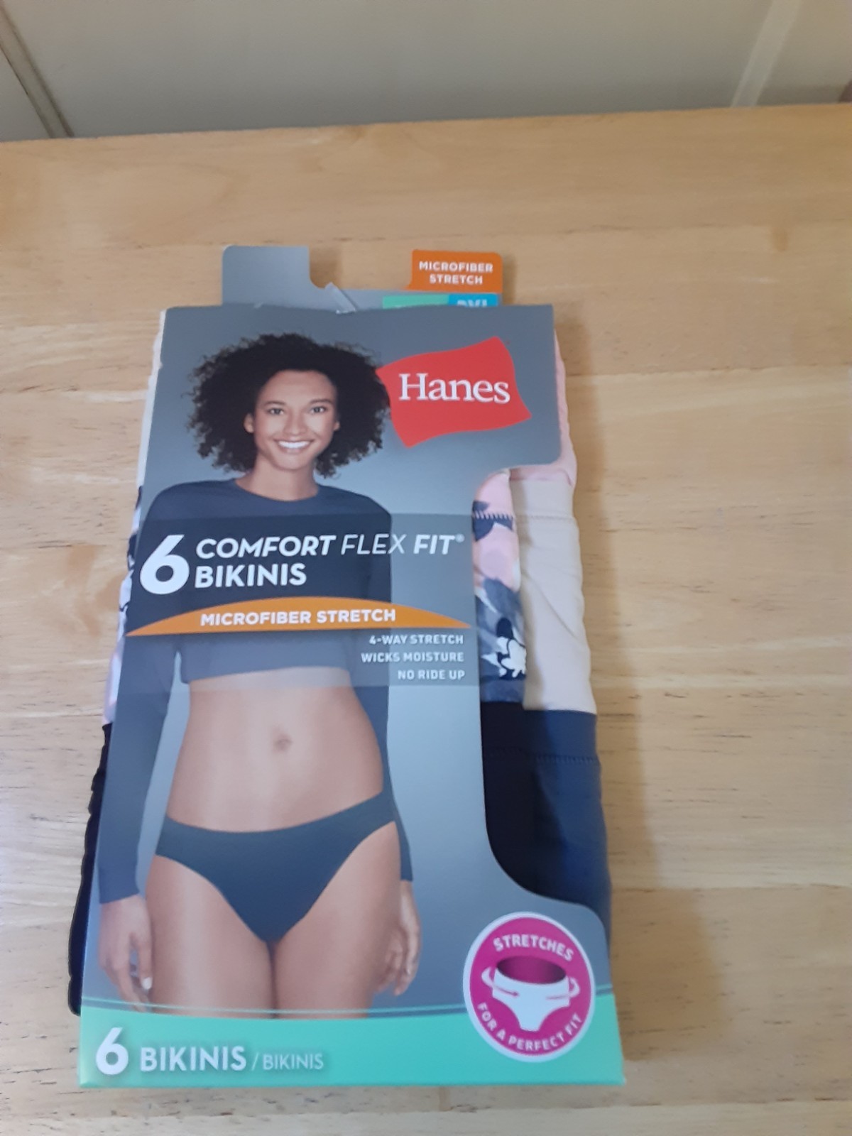 Hanes Woman’s Tagless Flex Fit Bikinis Size 2XL(9) NEW WITH TAGS