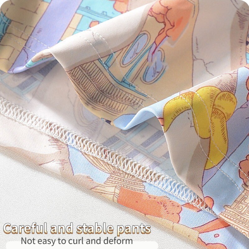 Men’s Boxer Briefs Couple Underwear Antibacterial Fashion Printed Lace Cute