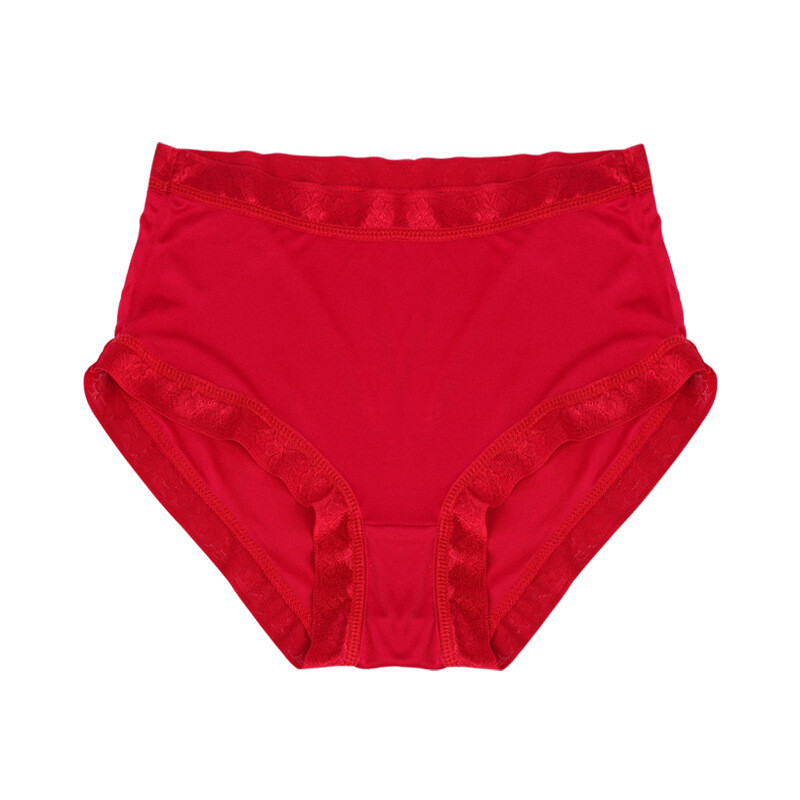 Luxury 100% Real silk underwear for women briefs Boxer briefs lady panties M-XXL