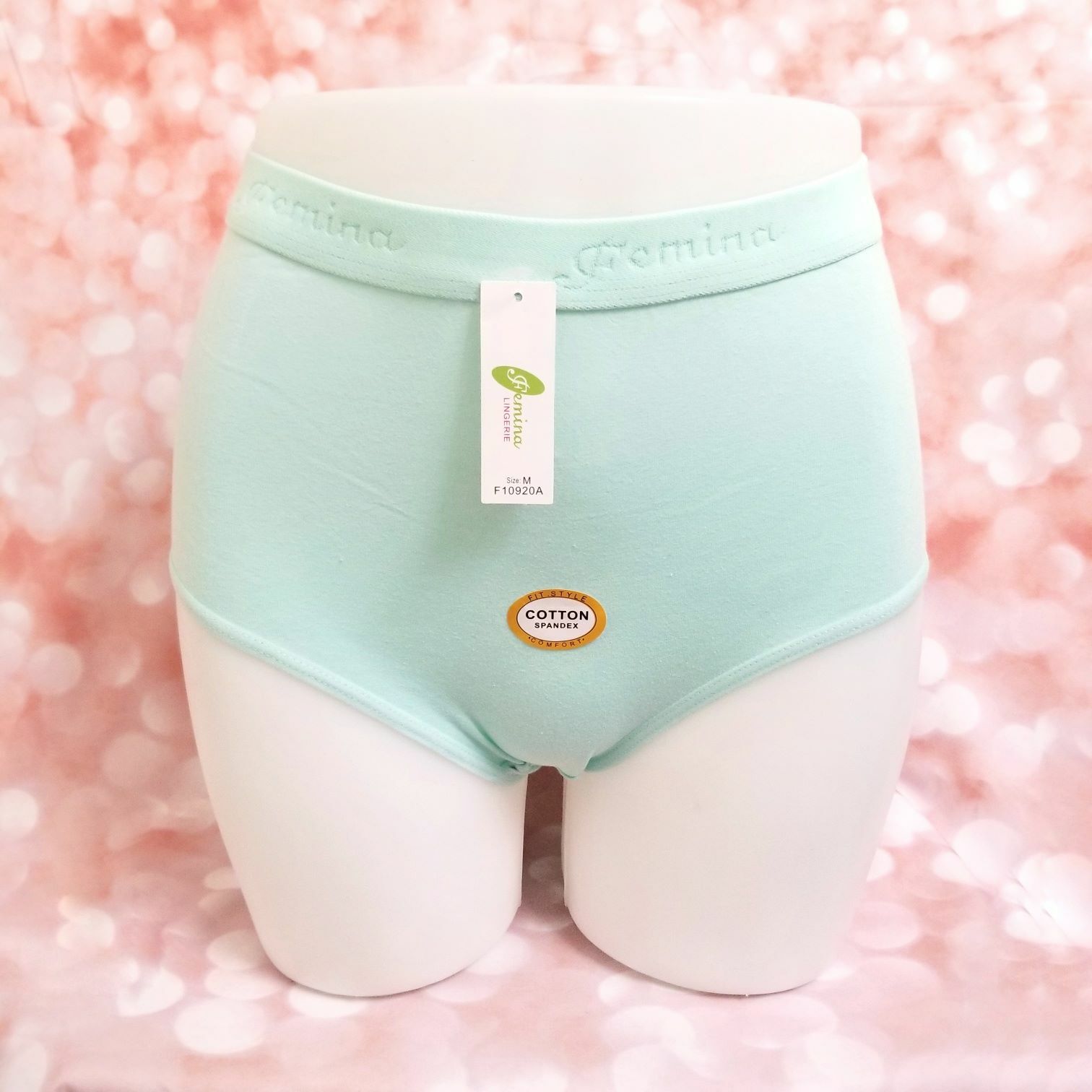 Women Soft Elastic Band Cotton High Waist Classic Brief Panties Underwear S-4XL