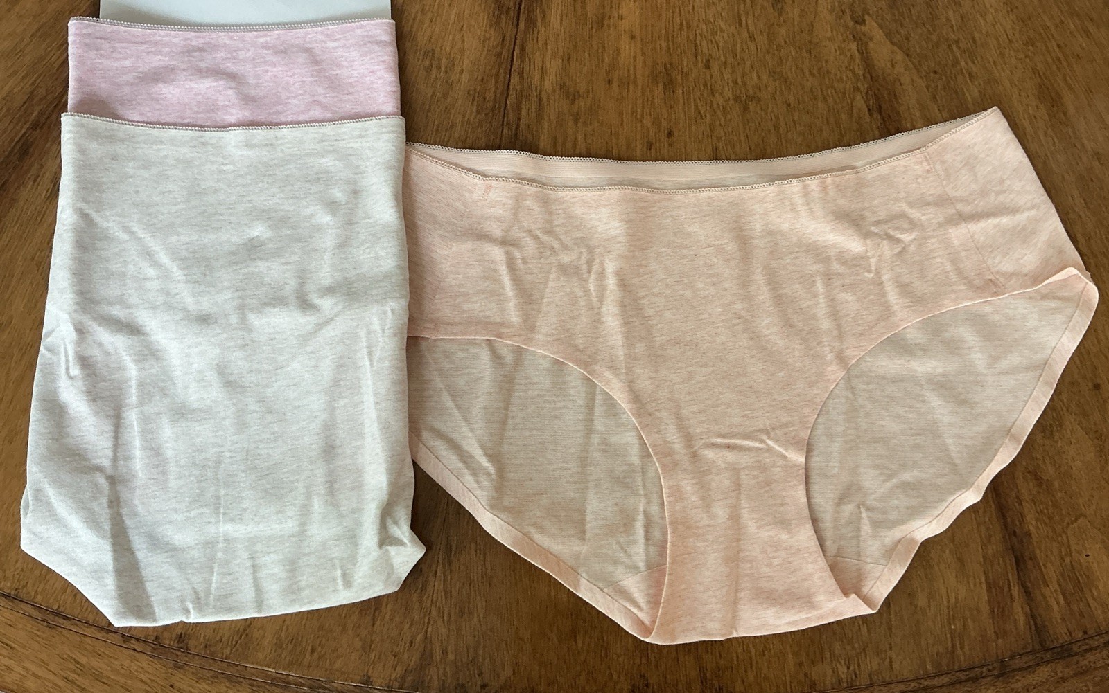 Pack of 3 Wealurre Bikini Panties Medium Cotton Pastel Colors New Open Package