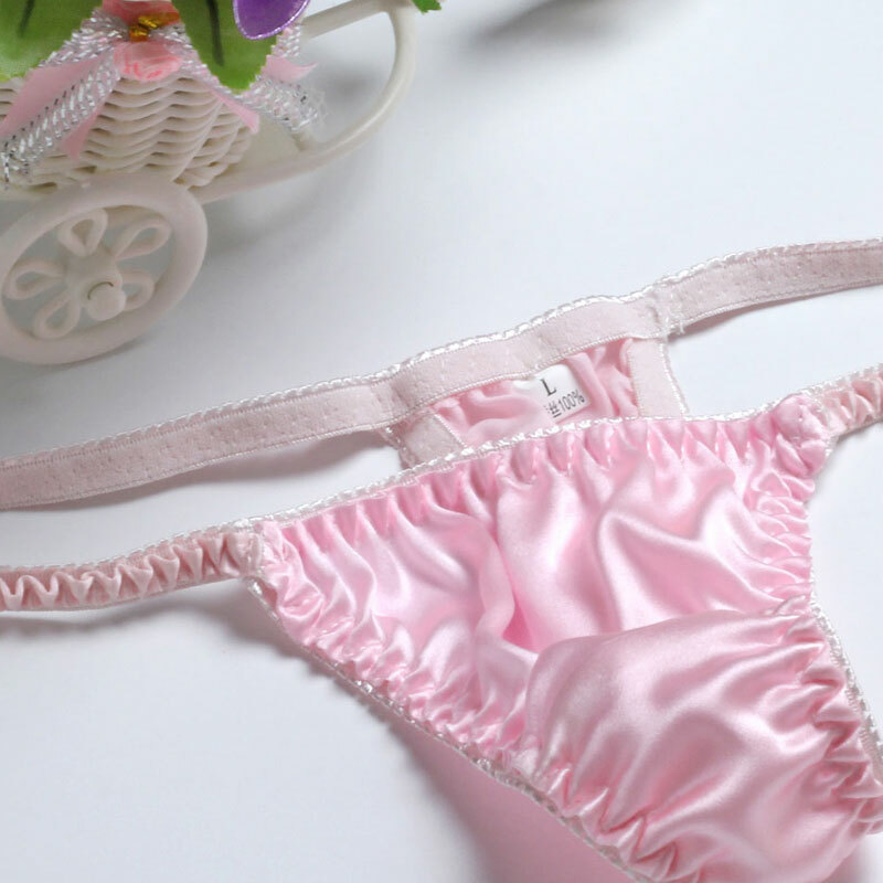 Sexy Pure Silk Thongs Briefs Women G-String Panties Bikinis Underwear NEW 2025