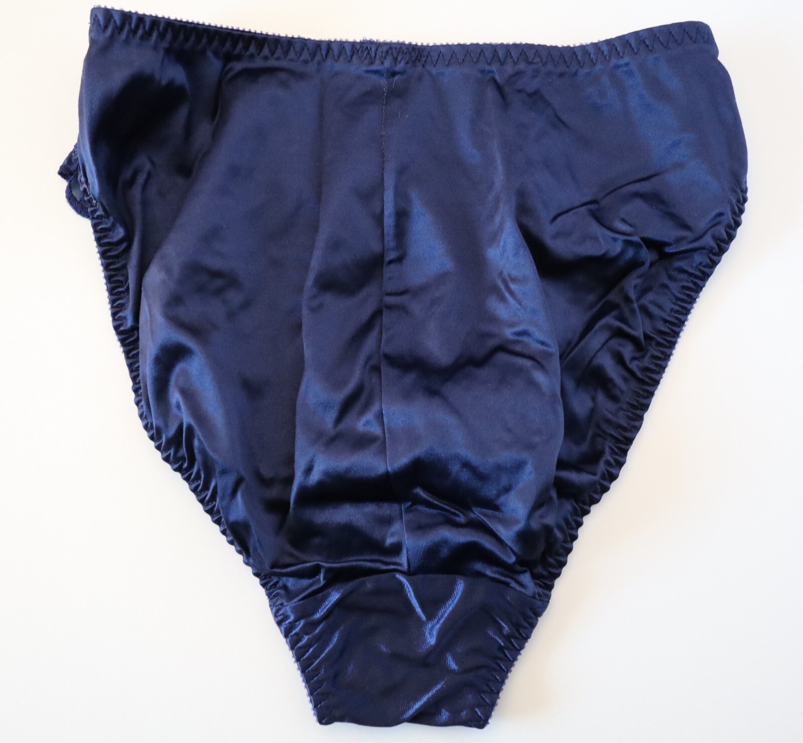 NEW Victoria’s Secret VTG 80s-90s Gold Label Satin High Cut Brief Panties MEDIUM