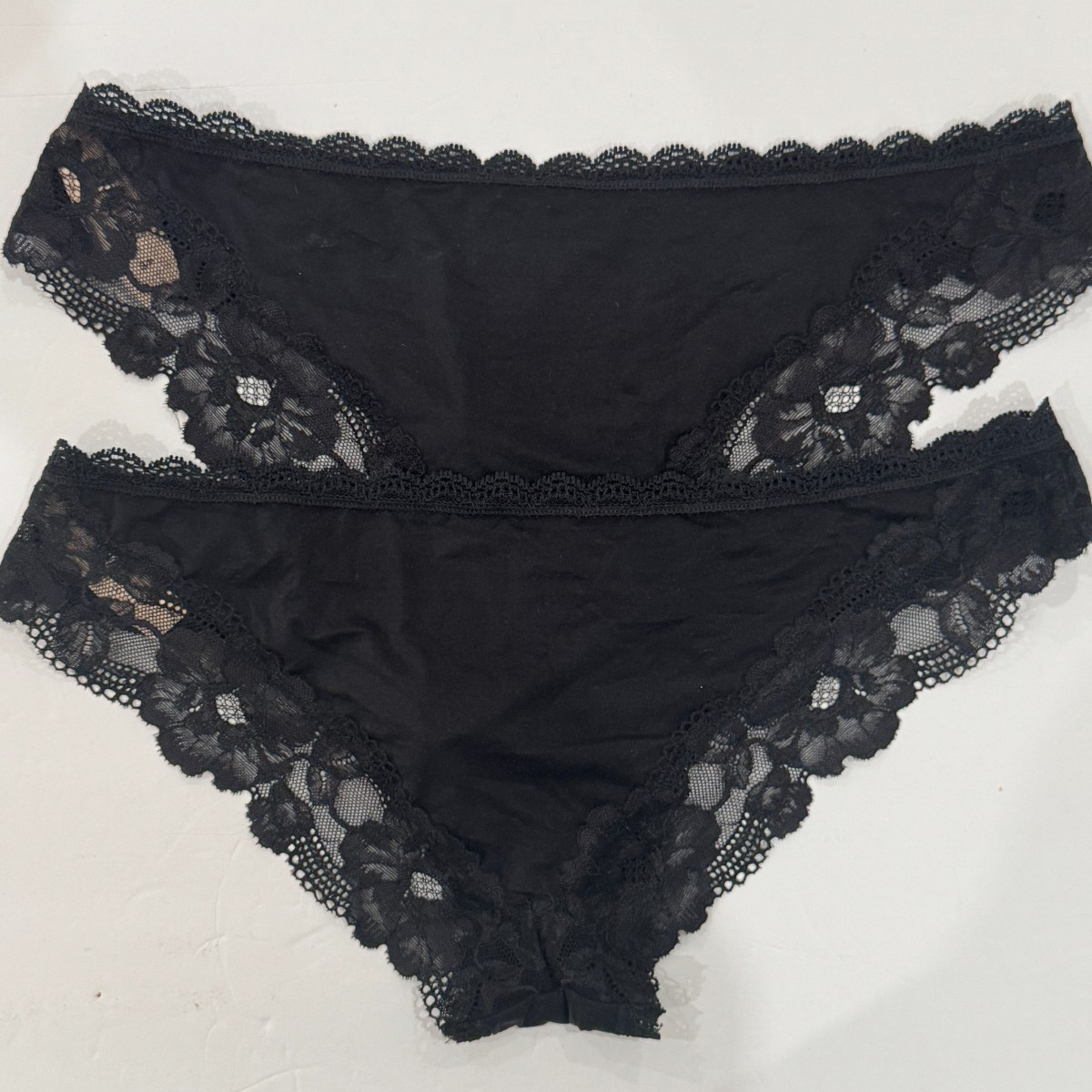 Victoria’s Secret Cheekini / Culotte Bikini Black Panty S Pack of 2