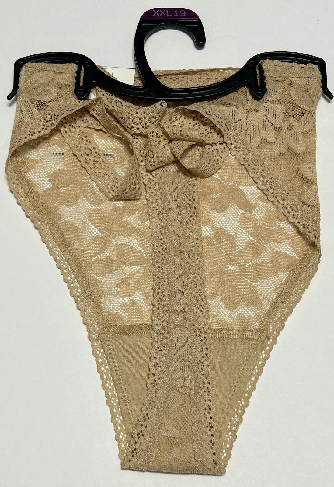 No Boundaries Women’s Strappy Low Rise Lace Thong Panties NWT XXL (19)