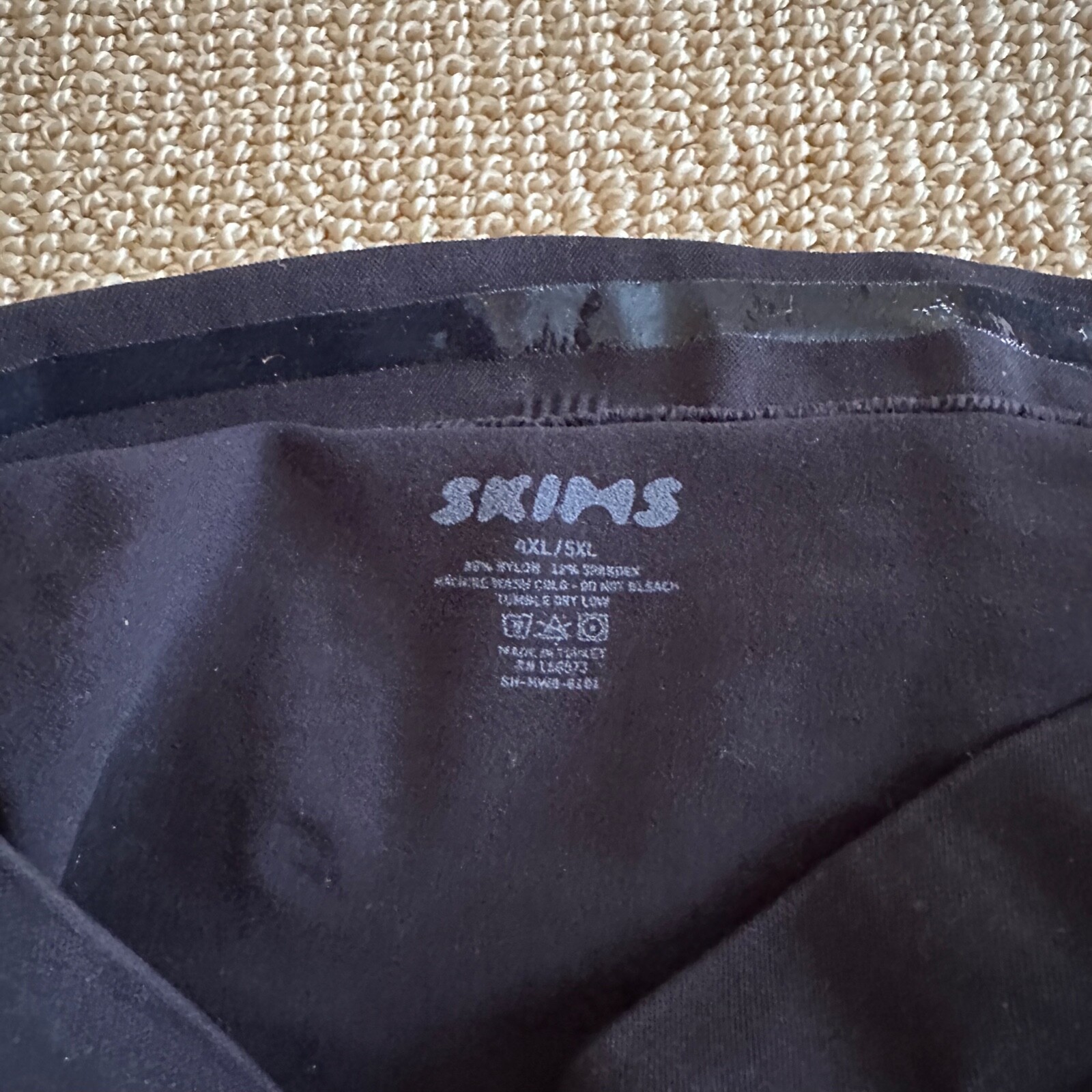 Skims Sculpting Mid Waist Brief Shapewear, Size 4X/5X New