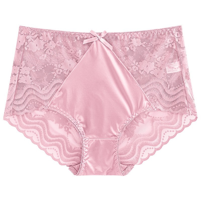 3 Pack High Waisted Lace Panties Tummy Control Sexy Underwear Shapewear Briefs