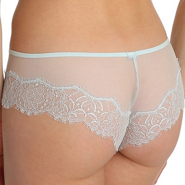 NWT Marie Jo Eleanor Hotpant Hipster Eyelet Lace Panty Small Green Floral